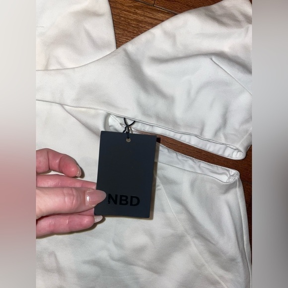 New! Revolve x NBD Titan Cut Out Gown in Ivory 🤍 Small NWT! - Picture 10 of 11